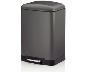 Kela Davino poubelle 12 l gris 10924