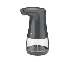 kela Distributeur de Savon désinfectant Sensor 360 ML Aurie Comfort, Distributeur de Savon Automatique, 2 Niveaux, désinfectant Liquide, Plastique, Gris