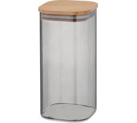 KELA Dóza skladovacie sklo / drevo NEA 1,5 l KL-10778