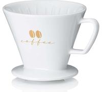 KELA Filtre à café en porcelaine Excelsa S blanc KL-12490
