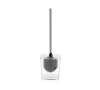 Kela Garniture de WC Kristall PS-plastique transparent 11,5x11,5x46cm, 21904