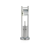 Kela Garniture de WC Swing acier inoxydable argenté mat 77,5cmh 22cmØ, 22492