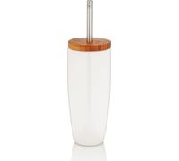 Kela Garniture WC Natura céramique blanche bambou 37,5cmh 11,5cmØ, 20960