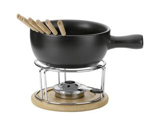kela Käsefondue-Set Natura 10teilig