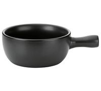 kela Käsefonduepfanne Basel Ø22,5cm Keramik schwarz