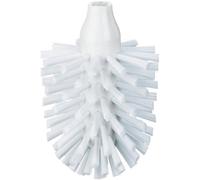 kela Tête de Brosse WC LA Brosse Original, tête de Rechange pour Brosse de Toilettes, tête de Brosse WC en Plastique Pet, Blanc