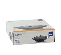 Kela Line - Wok En Fonte D'aluminium + Couvercle Verre 32cm Noir 15157