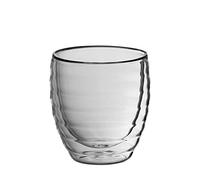 Kela Lot de 2 Verres Double Paroi à Cappuccino, Cesena, 200 ml, 12411
