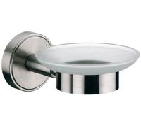 Kela Porte-savon mural Marbea acier inoxydable aspect mat 15 x 11 x 4 cm