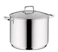 kela Marmite à légumes 28 cm FLAVORIA, induction, 12,2 L, Marmite à pâtes avec couvercle en verre avec soupape d'échappement de la vapeur, graduation intérieure, Grande marmite, sans revêtement