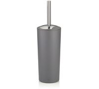 Kela Set porte-brosse WC Marta 22276 Plastique gris 11 x 11 x 36,50 cm