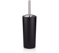 Kela Set porte-brosse WC Marta 22274 Plastique Noir 11 x 11 x 36,50 cm