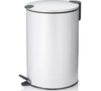 Kela Mats poubelle 12 l blanc-noir 10641