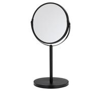 KELA Miroir cosmétique Elias métal noir KL-20674