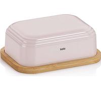 KELA Namur PS beurrier en plastique beige 15,5x11,5x6,0cm KL-12082