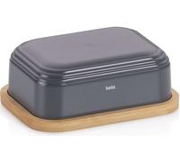 KELA Namur PS beurrier en plastique gris foncé 15,5x11,5x6,0cm KL-12083