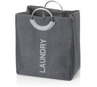 kela Palma Panier à linge Gris granit I Panier à linge Sac à linge Sac à linge I Rangement dans la buanderie et la salle de bain
