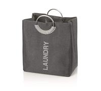 kela Palma Panier à linge Gris granit I Panier à linge Sac à linge Sac à linge I Rangement dans la buanderie et la salle de bain