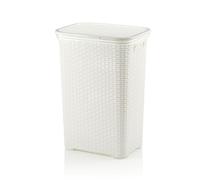 KELA Panier à linge BRASILIA 60 l blanc KL-23410