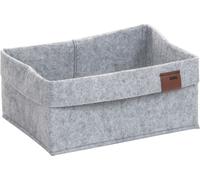 KELA Panier Fay 26x19 cm feutre gris clair KL-24460