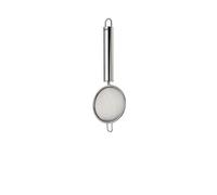 kela Passoire de cuisine en acier inoxydable 21,5 x 6 cm RONDO, petite passoire, passoire à café avec treillis métallique résistant au lave-vaisselle, brillant