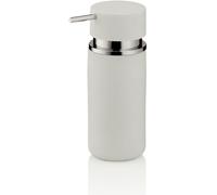 Kela Distributeur de savon liquide 20420 Céramique et caoutchouc Blanc 300 ml