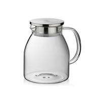 Kela - Pichet verre inox avec passoire