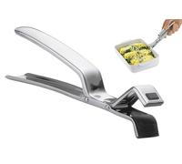 kela Pince à Four Maria 19cm en Acier Inoxydable Argent, 19 x 2,5 x 5 cm