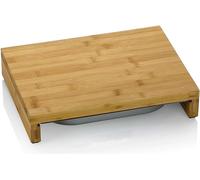 KELA Planche à découper avec tiroir Kene bamboo 36 x 27 x 7 cm KL-12552
