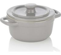 Kela Plat à four et à gratin Malin gris 0,6 l