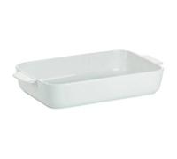 Kela plat allant au four Ester 34,5 x 20 cm porcelaine blanche