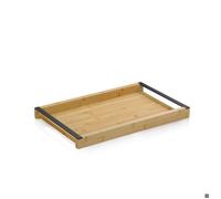 KELA Plateau de service Kiril bambou noir 43,0x27,5x4,0cm KL-12598