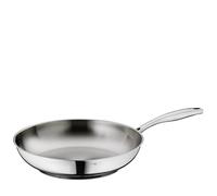 kela Poêle à frire 28 cm sans revêtement FLAVORIA, Poêle à frire à induction, Poêle en acier inoxydable avec fond capsulé économisant l'énergie, va au four