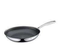 kela Poêle à frire FLAVORIA, 28 cm, structure en nid d'abeille, avec revêtement en acier inoxydable, revêtement en céramique, poignée en acier inoxydable, passe au four