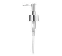 Kela 20630 Pompe pour Distributeur de Savon Liquide, Plastique Chromé, 6x11 cm, Argent