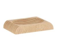 KELA Porte-savon Aspect Bois - Kaiu
