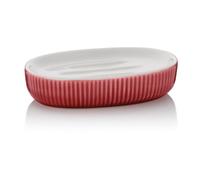 KELA Porte-savon Ava en céramique rouge KL-24410