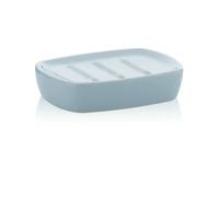Kela porte-savon Lindano 12 x 8,5 cm céramique gris
