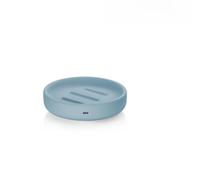 KELA Porte-savon Sana - Diamètre : 11,5 cm - Bleu - 3 cm