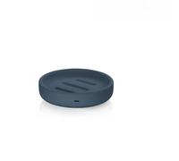 KELA Porte-savon Sana - Diamètre : 11,5 x 3 cm - Bleu - 11,5 x 3-3 cm