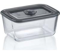 KELA Pot de stockage Aurelia 1400ml 19,8x14,3cm H : 8,8cm transparent