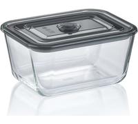 KELA pot de stockage Aurelia 2500ml 23,8x18cm H : 11,1cm transparent