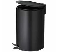 KELA Poubelle 12 L Noire - Mats