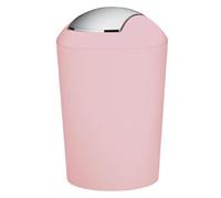 Kela poubelle Marta 1,7 litre 15 x 21 cm rose/argenté