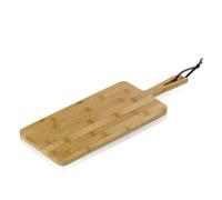 kela Planche à découper 52 x 18 x 1,5 cm COSMA, planche de service avec poignée, planche à découper en bambou grande, plateau de service, planche en bois