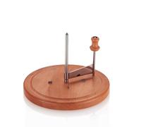 kela Coupe-fromage ronde 16 x Ø 22cm, Coupe-fromage, Coupe-chocolat, LUXE, bois de hêtre