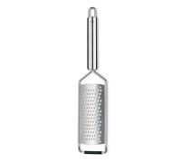 kela Râpe de cuisine en acier inoxydable 32 x 6,5 cm RONDO, pour le chocolat, avec surface finement râpée, lavable au lave-vaisselle, brillant