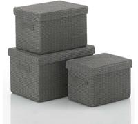 Kela Rimossa Set de paniers 3 pièces Assorti
