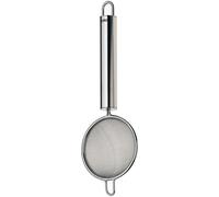 kela Passoire de cuisine en acier inoxydable 21,5 x 6 cm RONDO, petite passoire, passoire à café avec treillis métallique résistant au lave-vaisselle, brillant