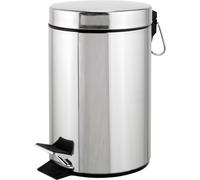 Kela Seau à cosmétiques Dusty acier inoxydable argent brillant 25,5cm 17cmØ 3l, 40435